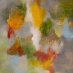 EFFERVESCENCE - Acrylique et techniques mixtes sur toile - 24 x 24 po / 61 x 61 cm