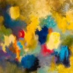 ENCHANTEMENT - Acrylique sur toile - 24 x 24 po / 61 x 61 cm