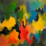 FLUIDITÉ - Acrylique sur toile - 24 x 24 po / 61 x 61 cm
