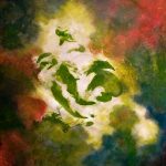 VIREVOLTE - Acrylique sur toile - 28 x 27 po / 71 x 69 cm