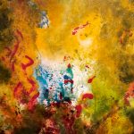 ONDULATIONS - Acrylique sur toile - 26 x 22 po / 66 x 56 cm