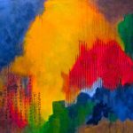 MINE DE RIEN - Acrylique et techniques mixtes sur toile - 24 x 30 po / 61 x 76 cm