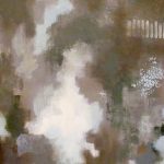 RÉSONANCE - Acrylique et techniques mixtes sur toile - 24 x 24 po / 61 x 61 cm