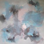PRÉLUDE - Acrylique sur toile - 24 x 24 po / 61 x 61 cm