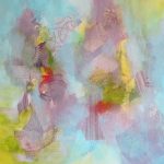 AMBIANCE - Acrylique sur toile- 24 x 24 po / 61 x 61 cm