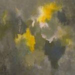 ITINÉRAIRE - Acrylique et techniques mixtes sur toile - 24 x 24 po / 61 x 61 cm