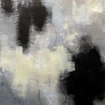 DIALOGUE - Acrylique et graphisme sur toile - 40 x 26 po / 102 x 66 cm