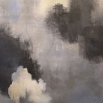 PASSAGE - Acrylique et graphisme sur toile - 40 x 26 po / 102 x 66 cm
