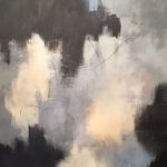 TÉMOIGNAGE - Acrylique et graphisme sur toile - 40 x 26 po / 102 x 66 cm