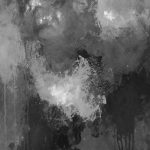 AUGURE - Acrylique sur papier marouflé sur bois - 25 x 19 po / 63.5 x 48 cm (Non disponible)