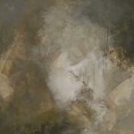 TOUT BASCULE - Acrylique et techniques mixtes sur bois - 20 x 20 po / 51 x 51 cm